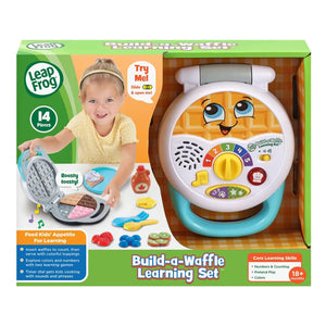 LeapFrog Build-A-Waffle Learning Set - Educational Role Play Food Toy