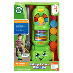 LeapFrog 2-in-1 Vacuum Cleaner - Role Play Stick & Handheld Toy