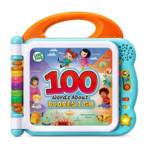 LeapFrog 100 Words About Places I Go Book - English & French