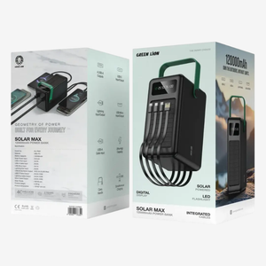Green Lion Solar Max 120000mAh PowerBank