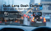 Powerology Dual Lens Dash Camera - 24 hour car surveillance