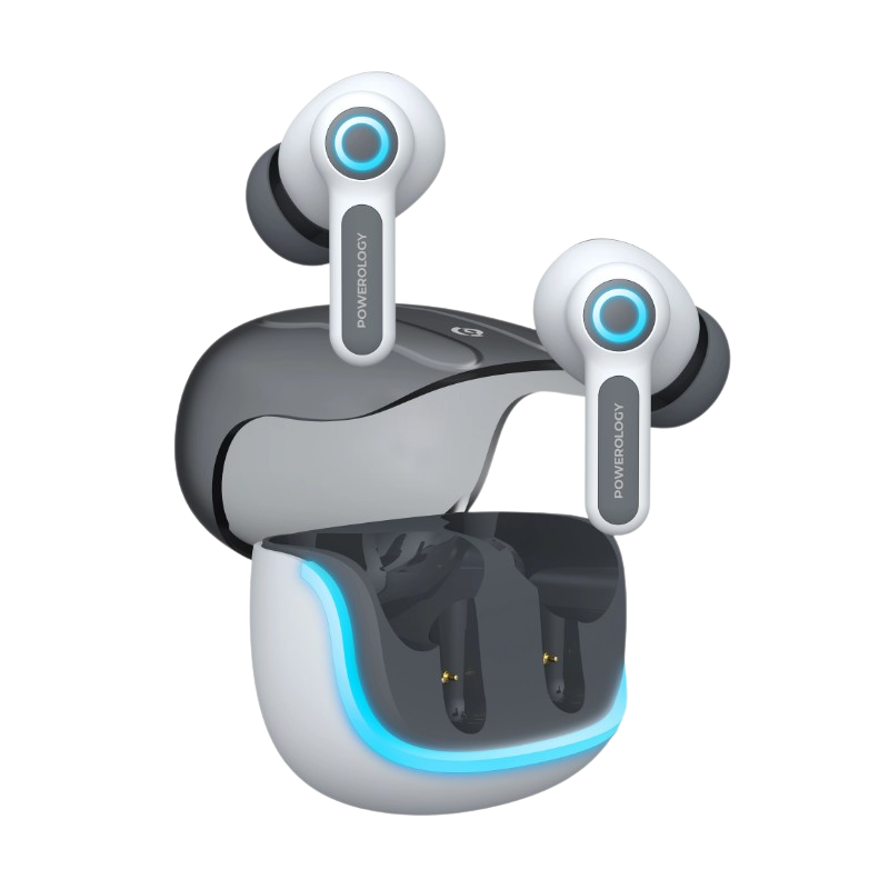 Powerology Quad ENC True- Wireless Buds