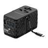Powerology Universal GaN 85W Super Charger Retractable Type-C Cable