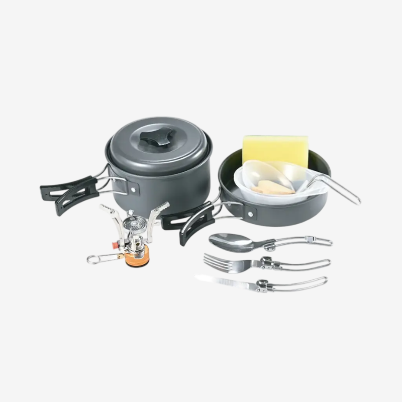 Green Lion 10 IN 1 Camping Cookware