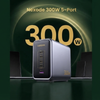 UGreen Nexode 300W 5-Port Pd 4C 1A Gan Fast Charger Gray